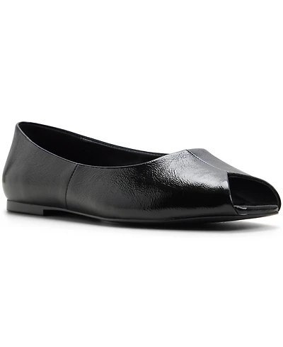 Aldo Women's Alieiki Peep-Toe Flats