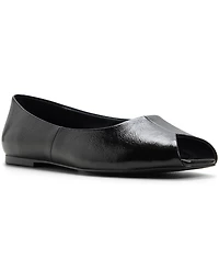 Aldo Women's Alieiki Peep-Toe Flats