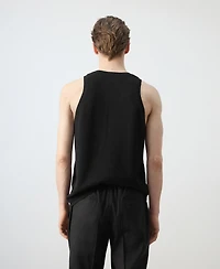 Mango Men's Slim-Fit Cotton Tank Top