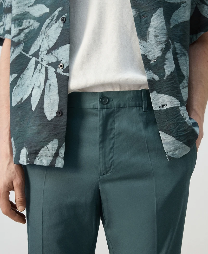 Mango Men's Regular-Fit Lyocell Pants