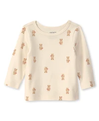 Carter's Baby Boy's Long-Sleeve Top and Overall 2-Piece Set