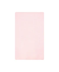 Hudson Baby Girl Cotton Poly Flannel Burp Cloths Bundle 12-Pack, Soft Pink Floral, One Size