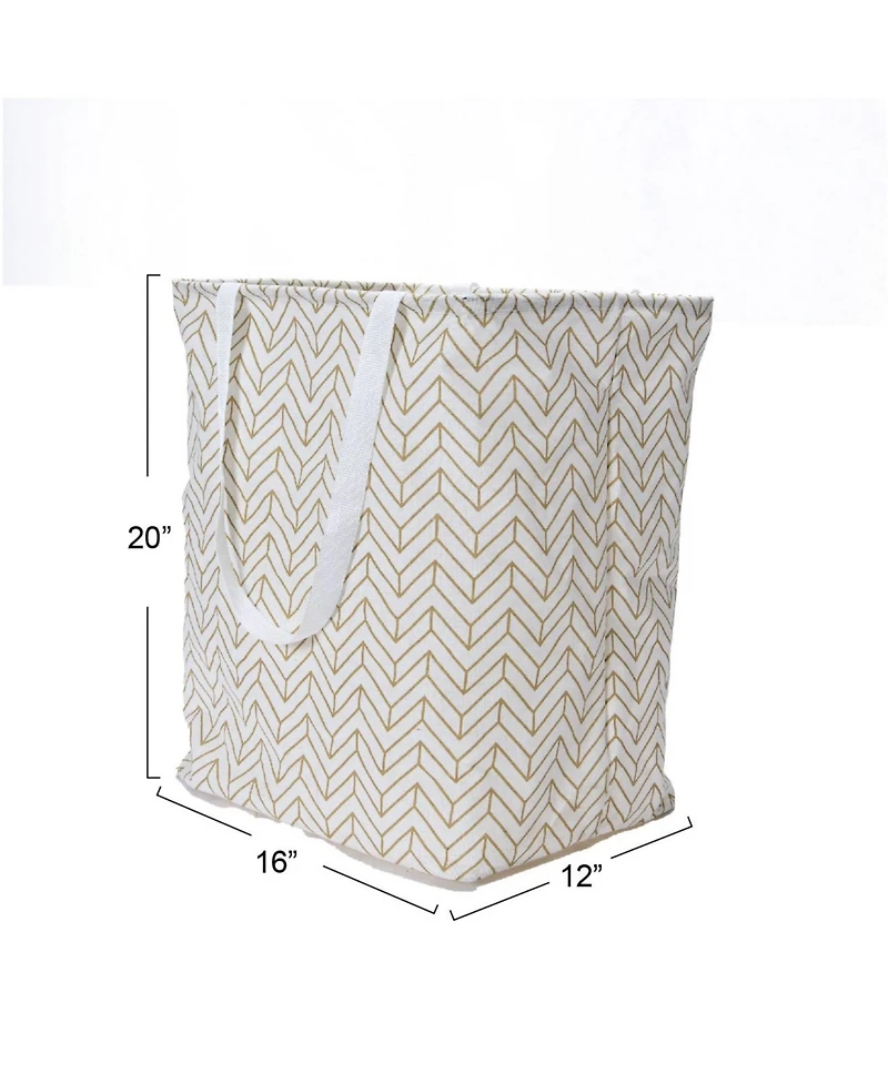 Household Essentials Krush Container Rectangular Laundry Bag with Handles