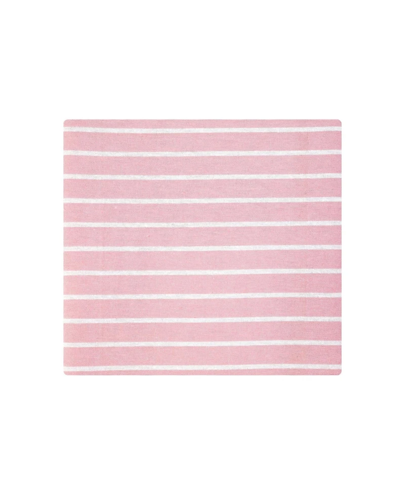 Hudson Baby Girl Cotton Poly Flannel Receiving Blankets 4-Pack, Loves Me Deerly, One Size