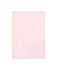 Hudson Baby Girl Cotton Poly Flannel Burp Cloths -Pack, Soft Pink Floral