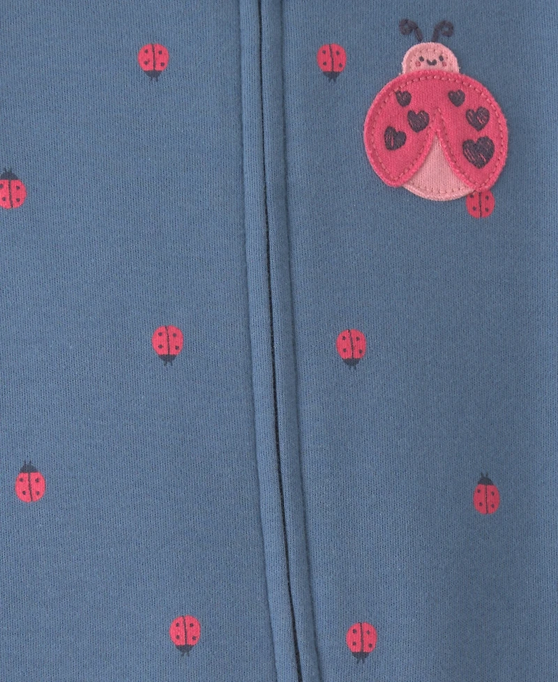 Carter's Baby Girl's Ladybug Snug Fit Sleep & Play