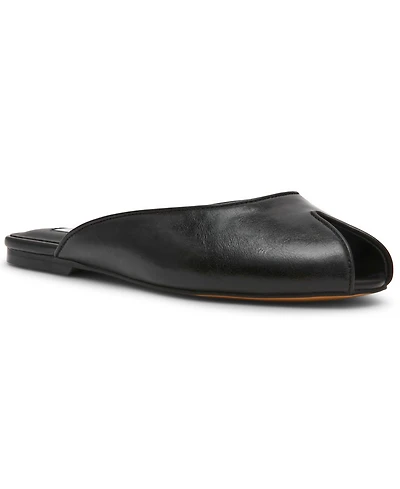 Steve Madden Women's Bloss Peep Toe Slip-On Flats