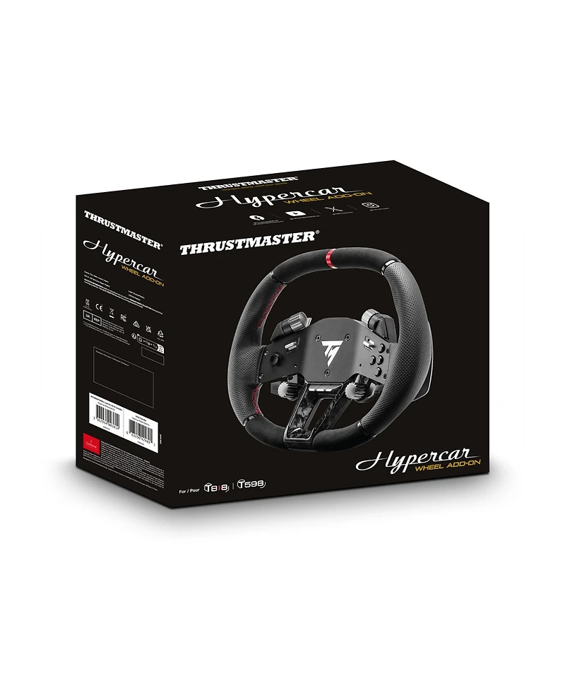 Hyper Car Wheel Add-On, Works with Thrustmaster's T818 and T598 bases
