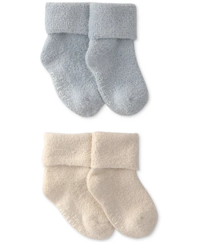 Carter's Baby Boys' Chenille Ankle Socks, 2-Pack