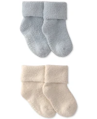 Carter's Baby Boys' Chenille Ankle Socks, 2-Pack