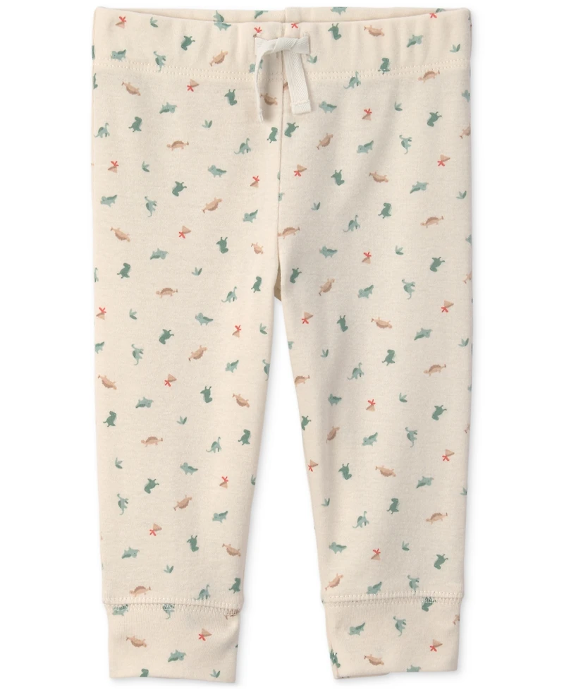 Carter's Baby Boys' Dinosaur Long-Sleeve Top and Pant 4-Piece Set