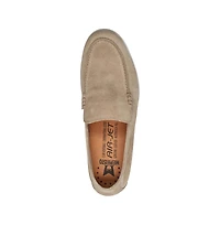 Mephisto Men's Valner Taupe Leather Loafers