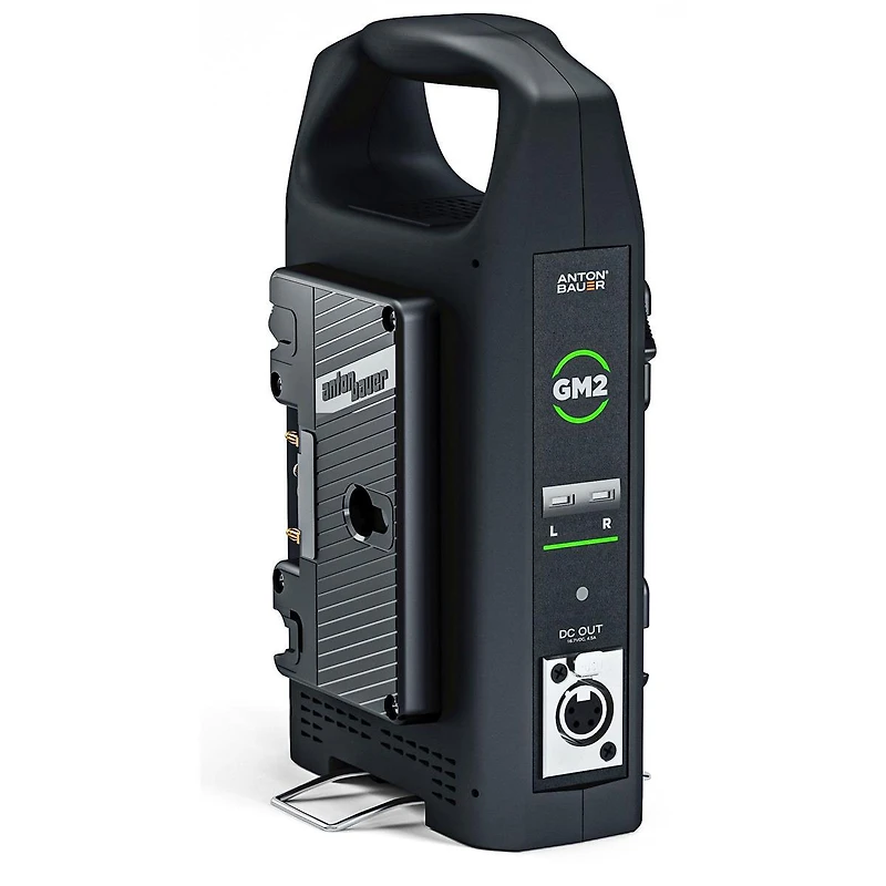 Anton Bauer Titon Micro 150 14.4V 150Wh Gold Mount Li-Ion Battery, 2-Pack with Dual Charger