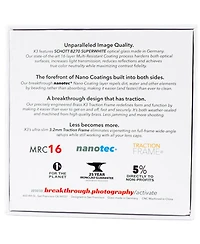 Breakthrough Photography Traction Filter, Brass Frame, Schott Glass, Nanotec Coating