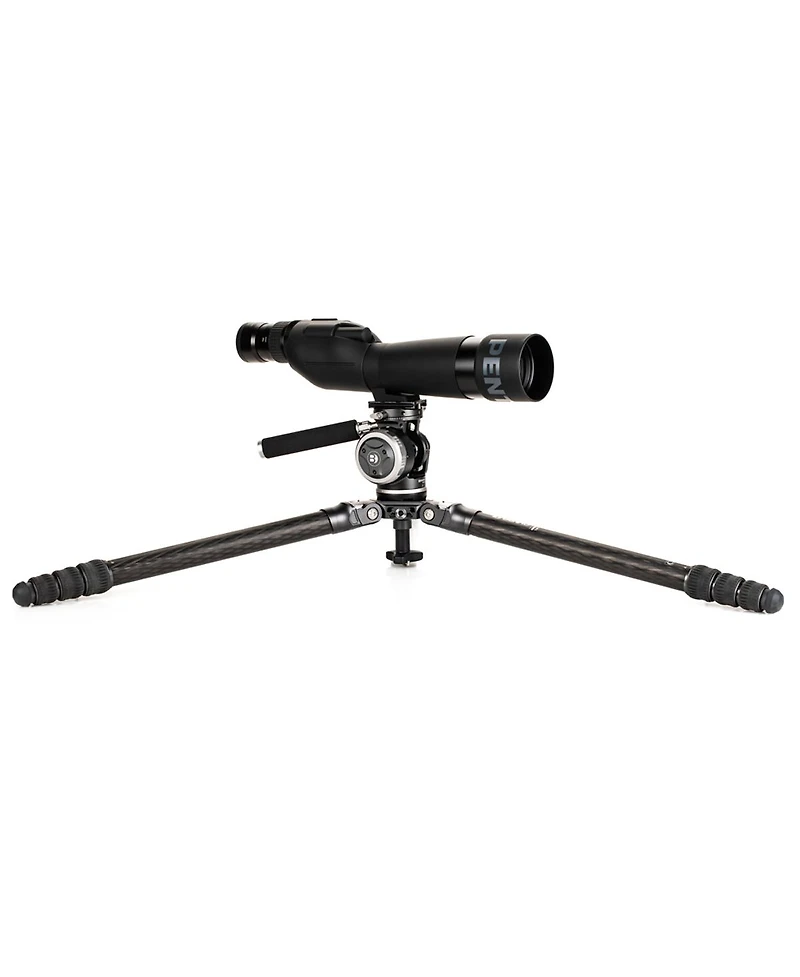 Benro Mammoth TMTH44C 4-Section Carbon Fiber Tripod with WH15 2-Way Wildlife Fluid Head