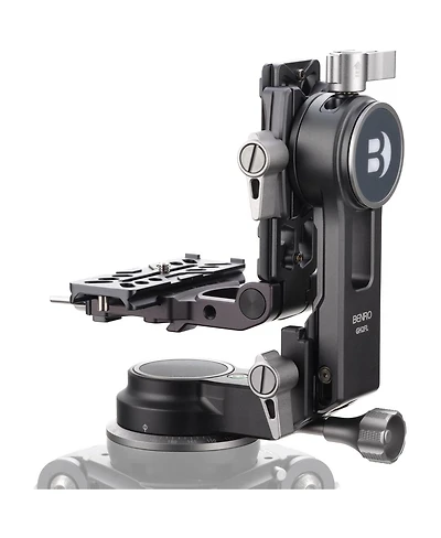 Benro GH2FL Aluminum Foldable Gimbal Head with Quick Release Plate, 22 lbs Capacity