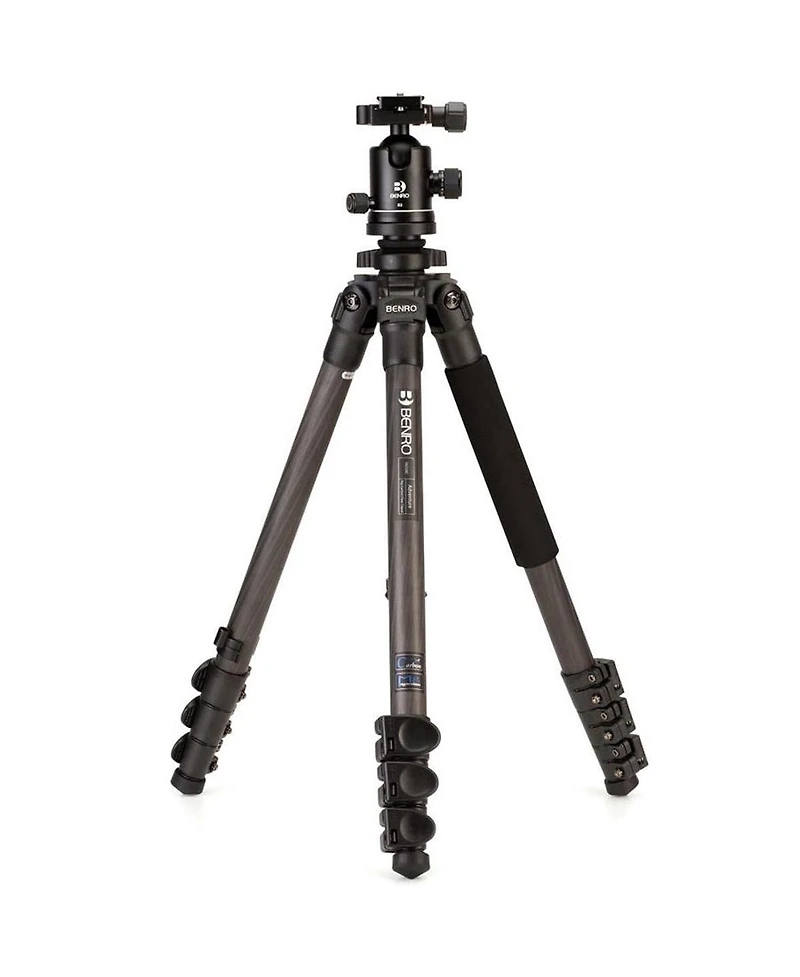 Benro Adventure 8X Series 2 4-Section Carbon Fiber Tripod with B2 Ball Head