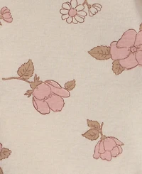 Carter's Baby Girl's Flowers Bodysuit & Pant 3-Piece Set