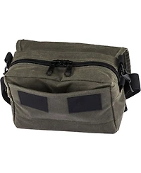 Domke F-5XB RuggedWear Canvas Shoulder and Belt Bag for Dslr and Mirrorless Cameras and 1-2 Lenses, Military Green