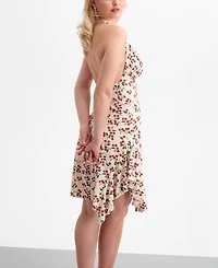 Guess Women's Marilyn Halter V-Neck Dress