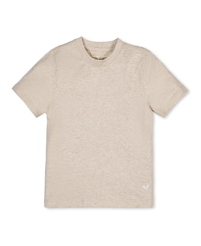 Hope and Henry Little Big Boys' Organic Short Sleeve Henley Tee