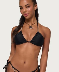 Edikted Women's Saphie Bead Bikini Top