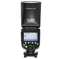 Flashpoint Zoom Li-on X R2 Ttl On-Camera Round Flash Speedlight For Sony (Godox V1)