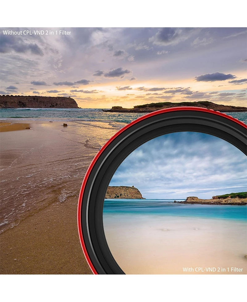 Haida 95mm Proii 0.9-2.1 3-7 Stop Multi-Coated Cpl-vnd 2-In-1 Filter