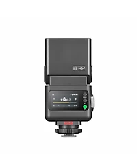 Flashpoint iT32 Compact R2 Ttl Mini Camera Flash with Detachable Magnetic X5-o Interchangeable H ot Shoe Module and Wireless Trigger