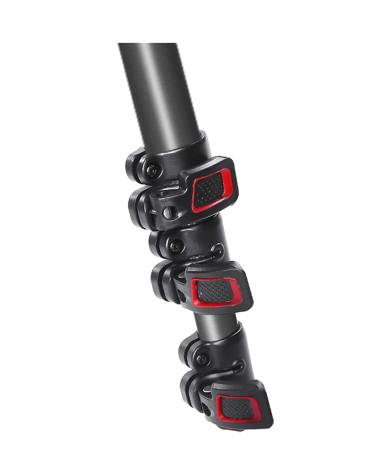Came-tv Tp-801A 4-Section Aluminum Video Tripod with Fluid Head Max