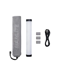 Nanlite PavoTube Ii 6XR 10" 6W Rgbww Led Tube Light with Built-In Crmx