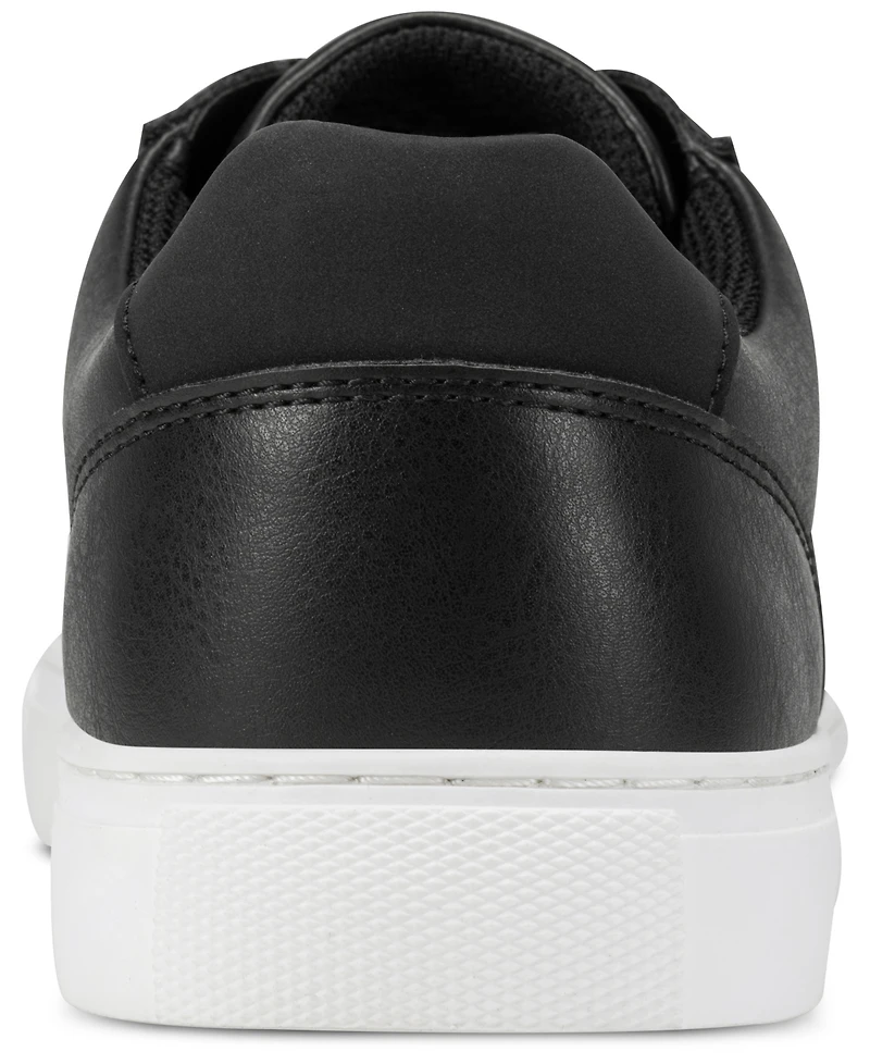 Karl Lagerfeld Paris Men's Avenix Low Profile Embossed Logo Sneakers