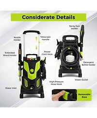 Sugift Electric Pressure Washer 2300 Psi 1.8 Gpm Power Cleaner