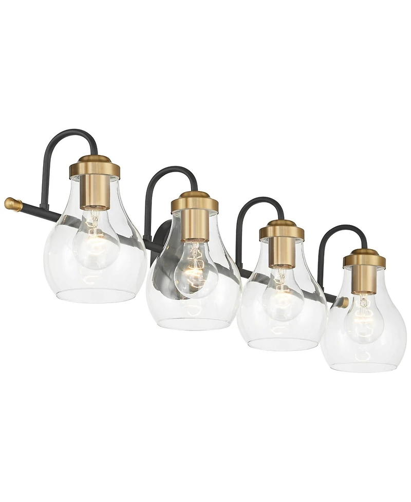 Possini Euro Design Possini Euro Brade Brass 4-Light Bath Light