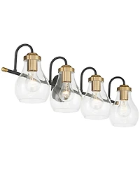 Possini Euro Design Possini Euro Brade Brass 4-Light Bath Light