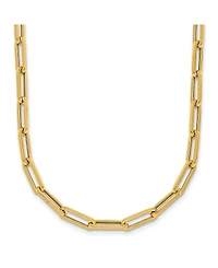 Macy's Paperclip Chain Necklace in 18k Yellow Gold