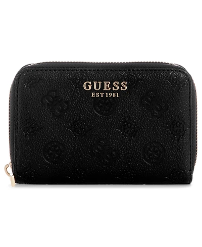 Guess Ella Logo Medium Zip Around Wallet