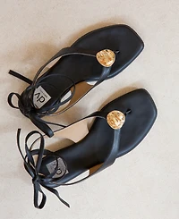 Dv Dolce Vita Women's Markly Lace-Up Embellished Flat Sandals