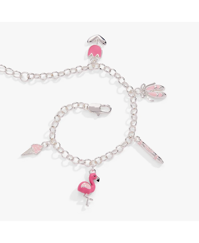 Alex and Ani Crayola Tickle Me Charm Bracelet