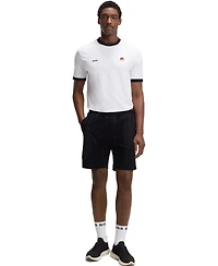 Boss by Hugo Men's Stretch-Cotton Germany Country Flag Logo T-Shirt