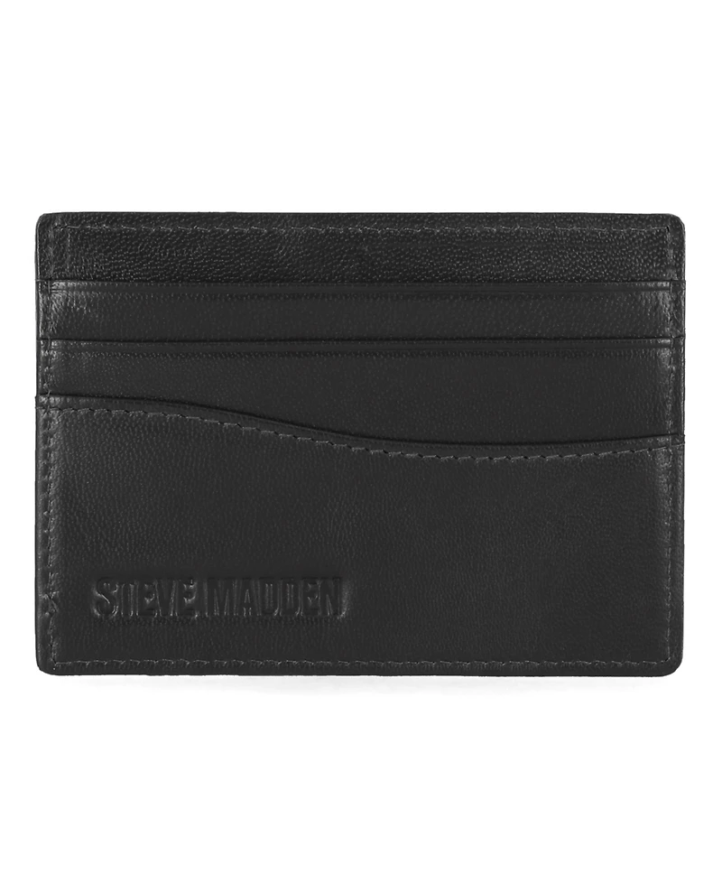 Steve Madden Men's Glove Magnet Front Pocket Wallet