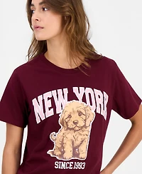 Grayson Threads, The Label Juniors' New York Dog Short-Sleeve T-Shirt