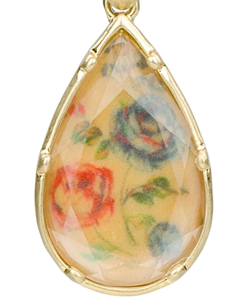 Patricia Nash Gold-Tone Tear Drop Earrings