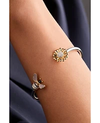 Alex and Ani Sunflower and Bee Flex Cuff