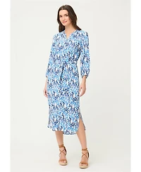 Olsen Women's Ornamental Tunic Shirt Dress