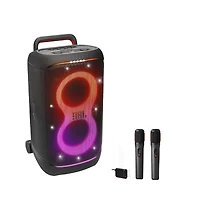 Jbl Partybox 520 Portable Speaker Karaoke Bundle with Digital Wireless Microphone System