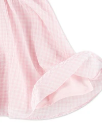 abercrombie kids Girls' Emerson Gauze Puff Sleeve Dress