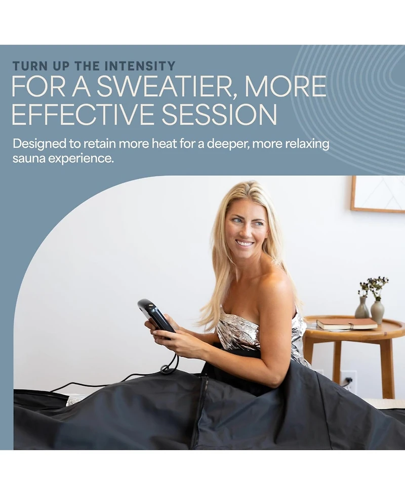 LifePro Disposable Sauna Wrap Thermal Foil Blanket Heat Retention Wrap for Far Infrared Sauna Therapy.