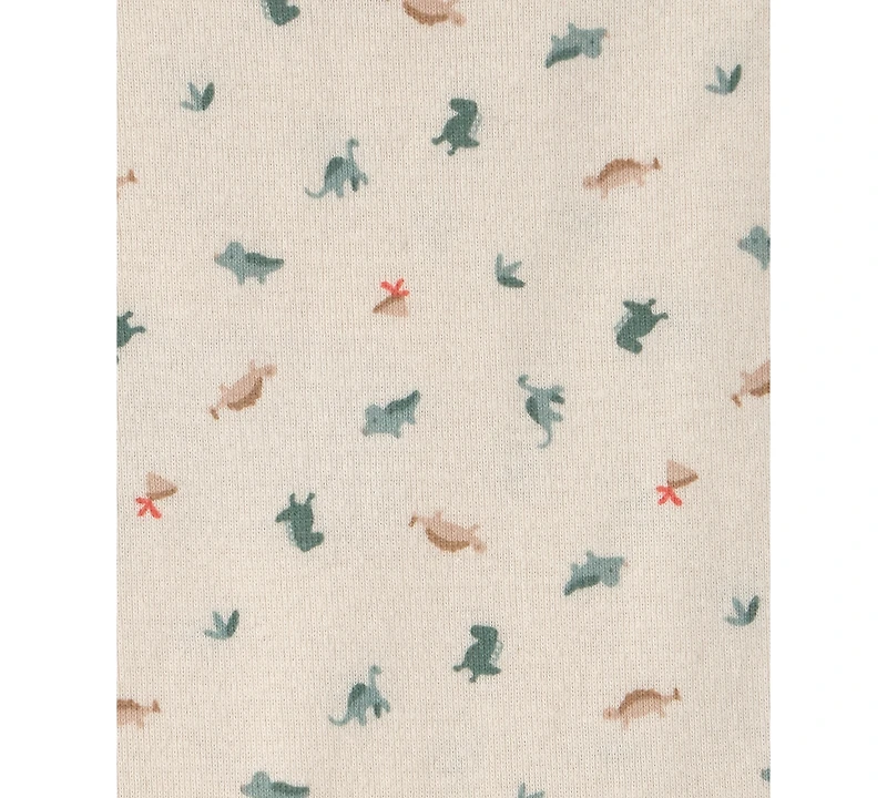 Carter's Baby Boys' Dinosaur Print Short-Sleeve Bodysuits, 5-Pack