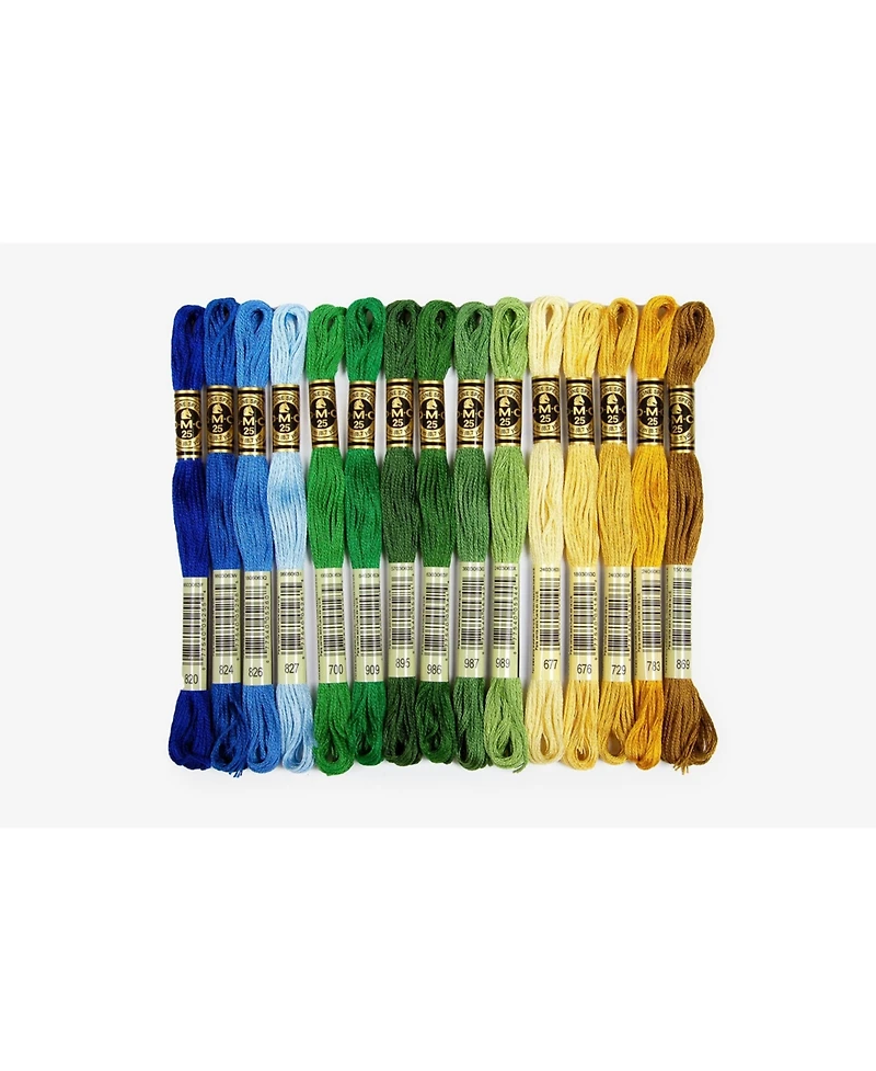 Gnuadz Embroidery Floss Holiday Decor Skeins Pack